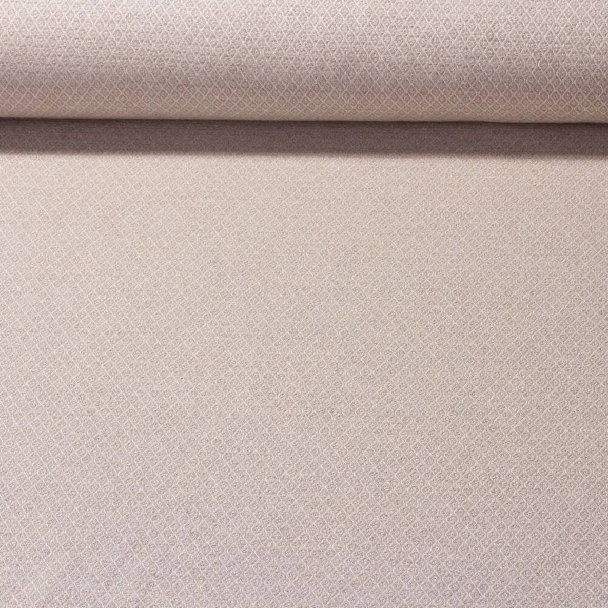 Canvas "Harry" Kleine Rauten Beige Weiß