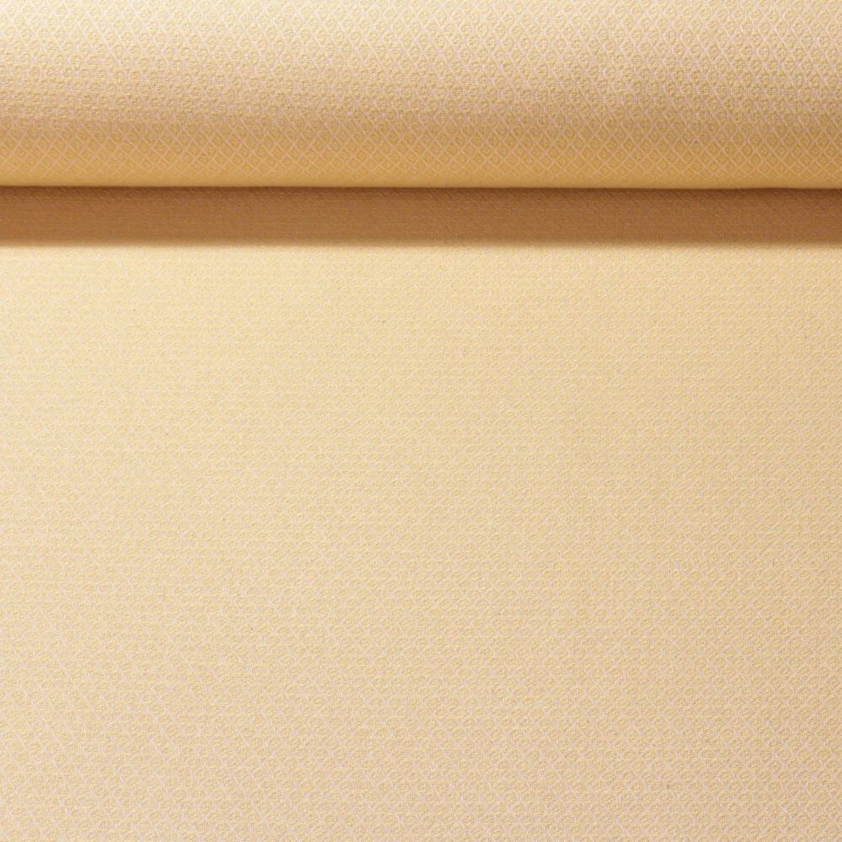 Canvas "Harry" Kleine Rauten Gelb Weiß