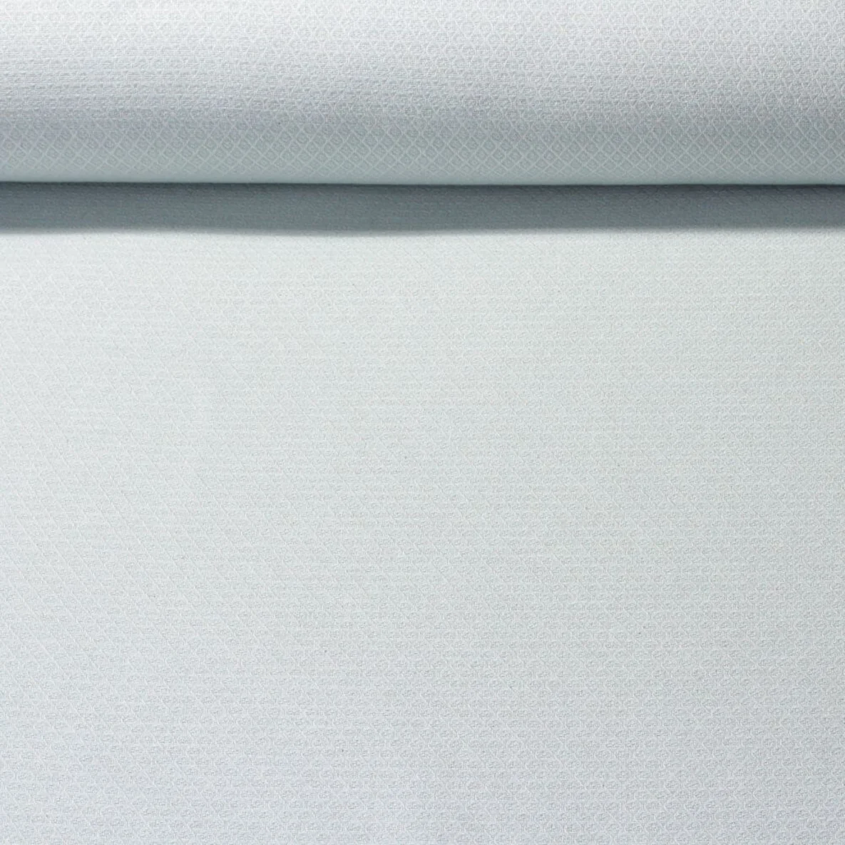 Canvas "Harry" Kleine Rauten Hellblau Weiß