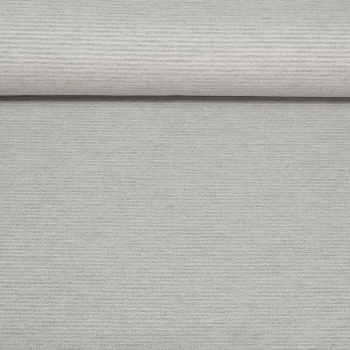 Canvas Jacquard Streifen Silbergrau
