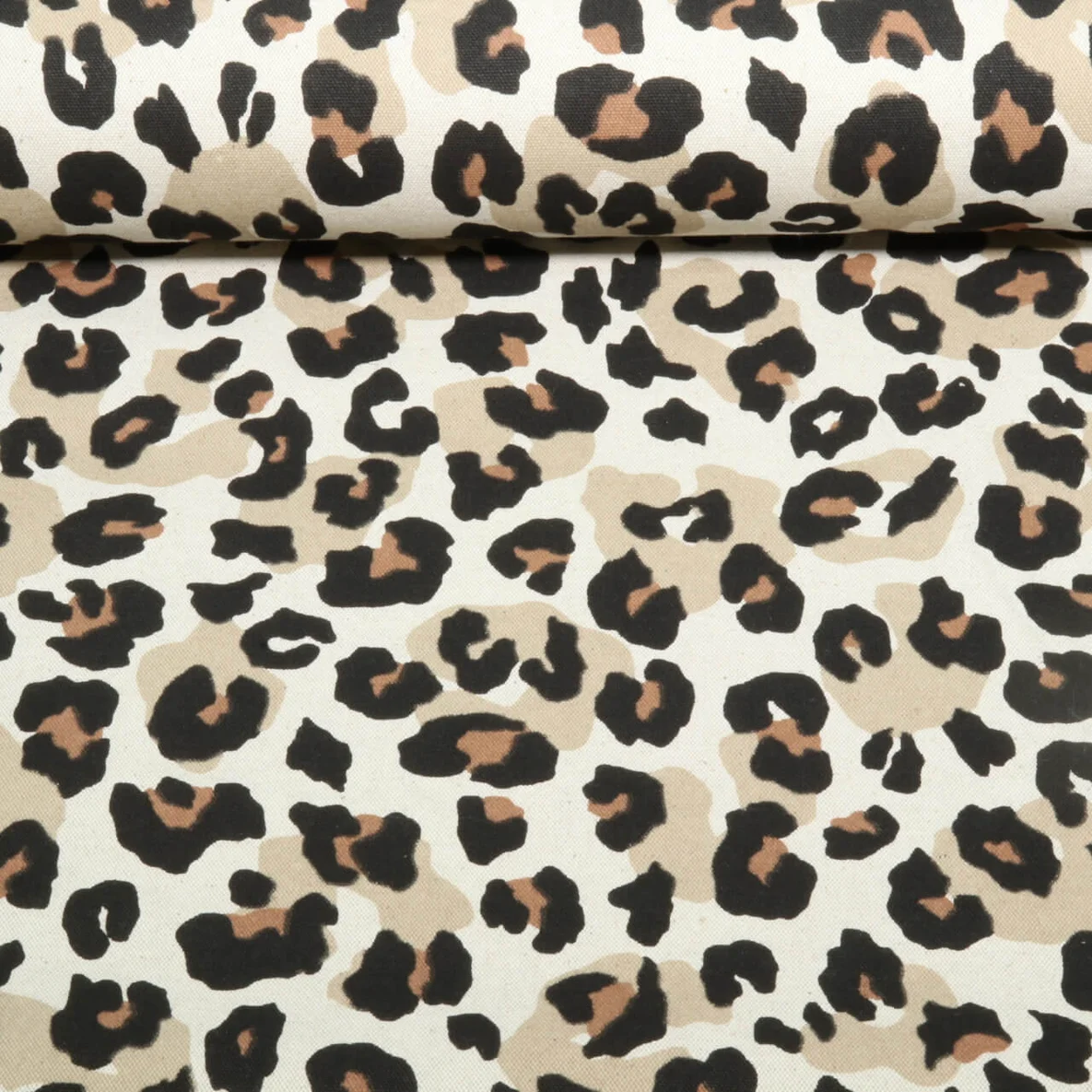 Canvas Leinenlook Leo Natural