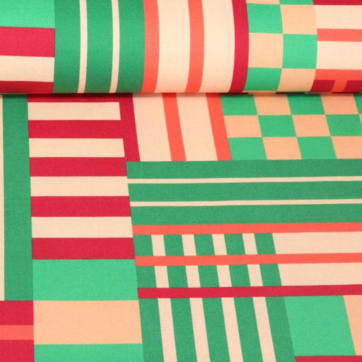 Canvas Rechtecke Grün