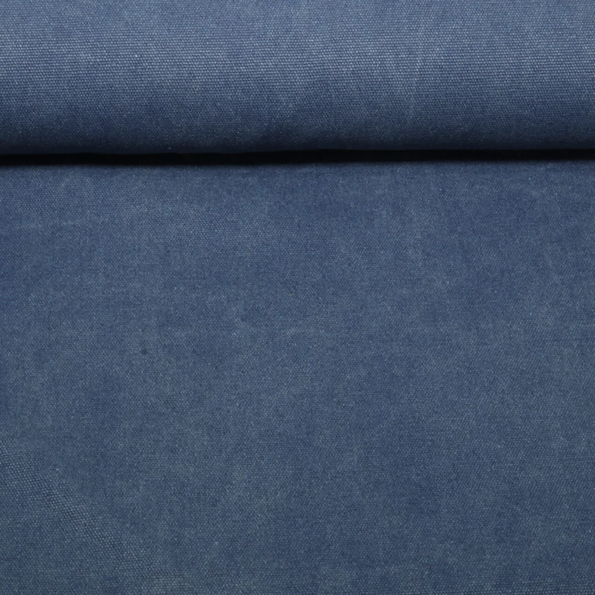 Canvas Stonewashed Uni Denimblau