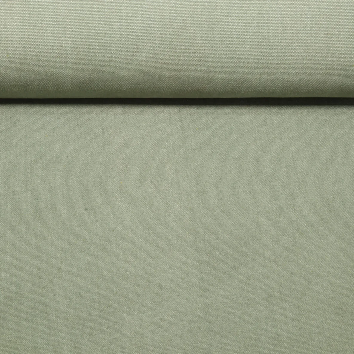 Canvas Stonewashed Uni Salbeigrün