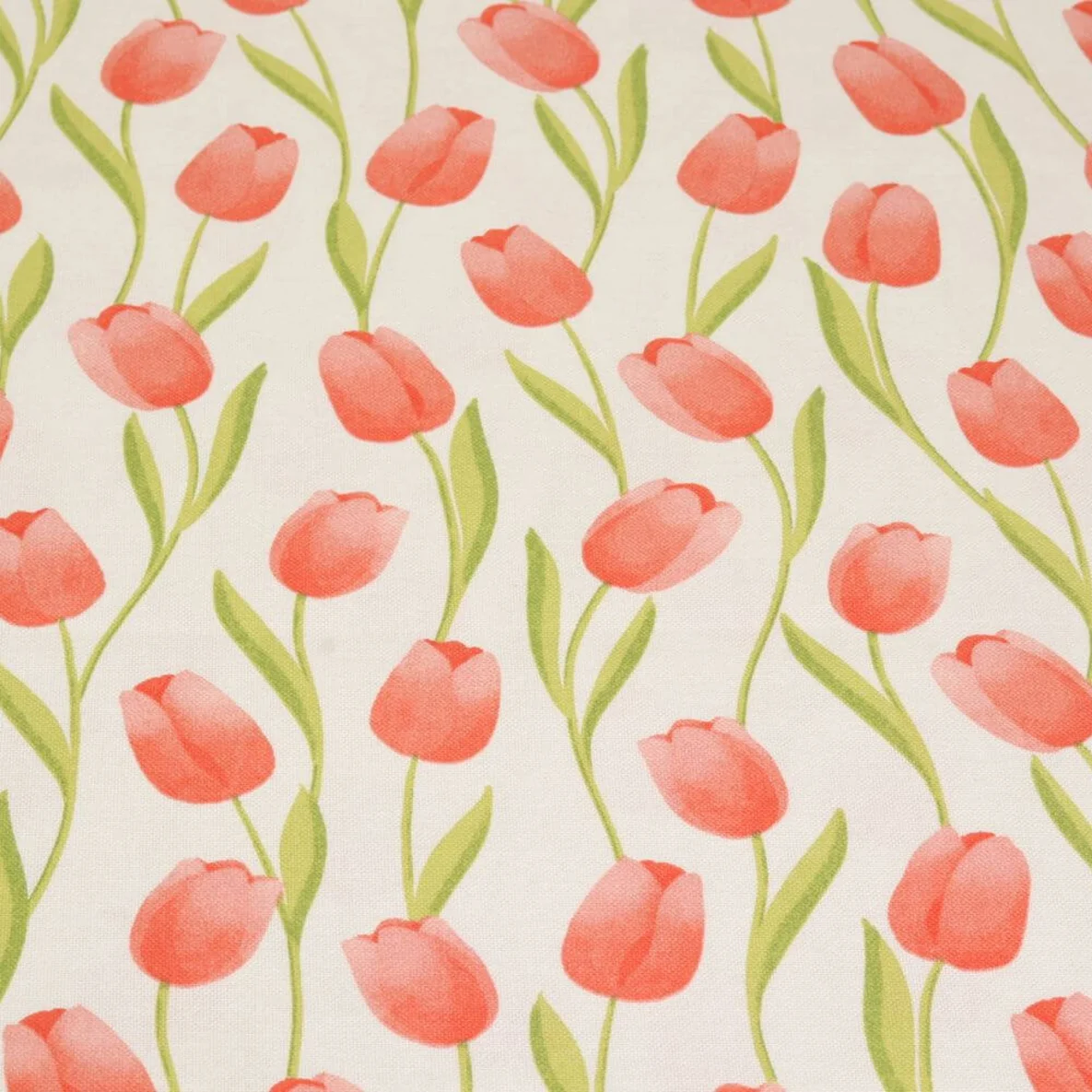 Canvas Tulpen Ecru