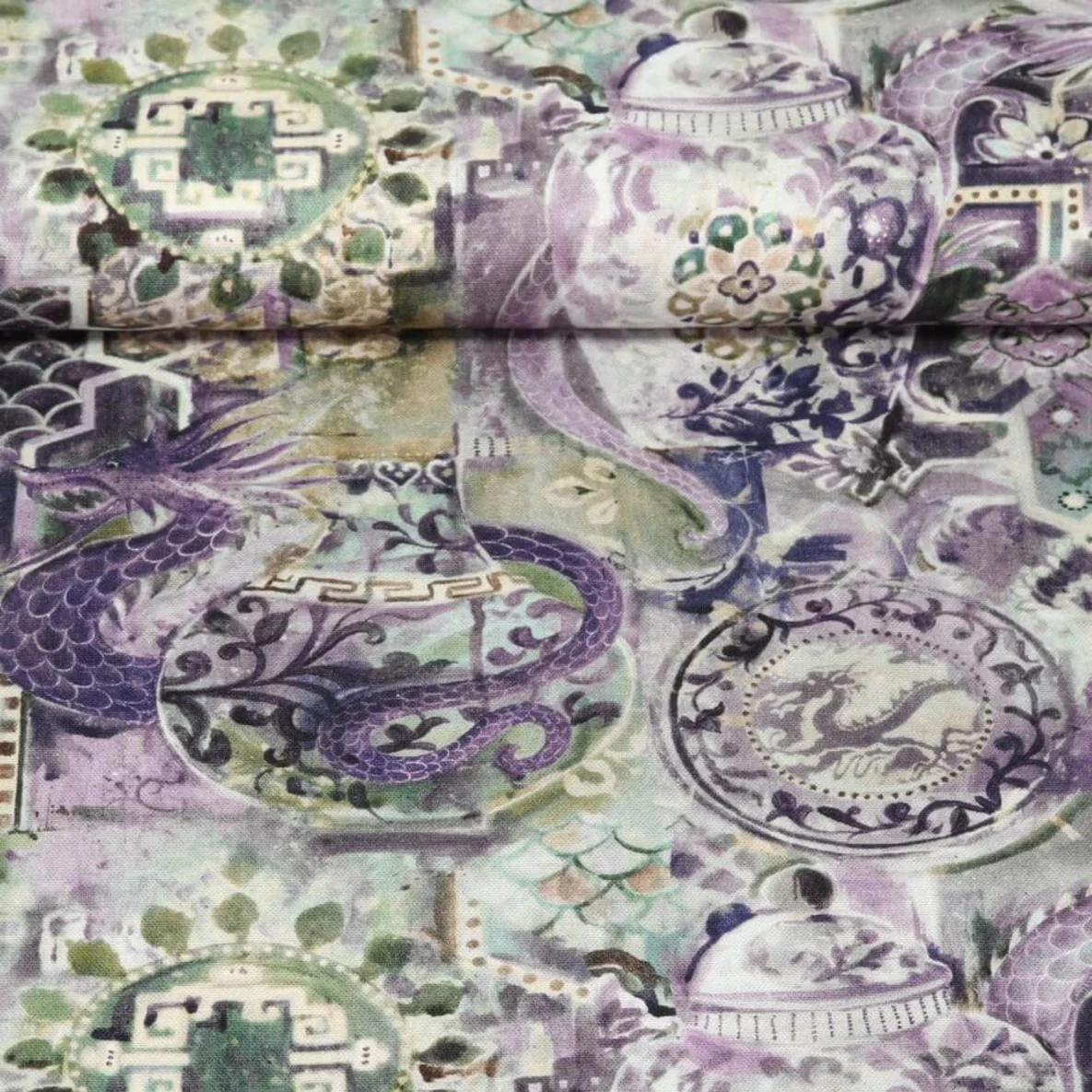 Canvas Vasen Violett