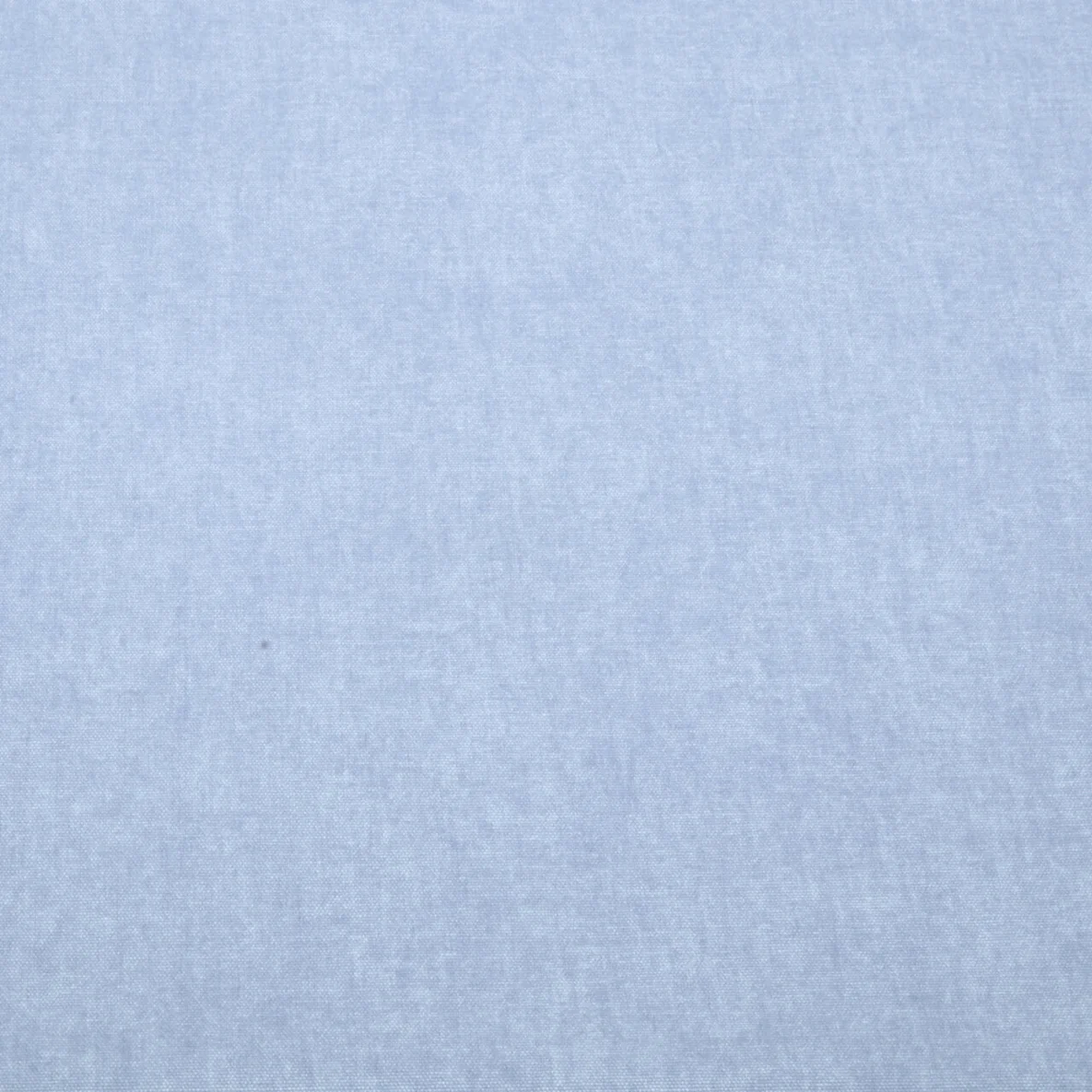 Canvas Vorgewaschen Uni Melange Blau