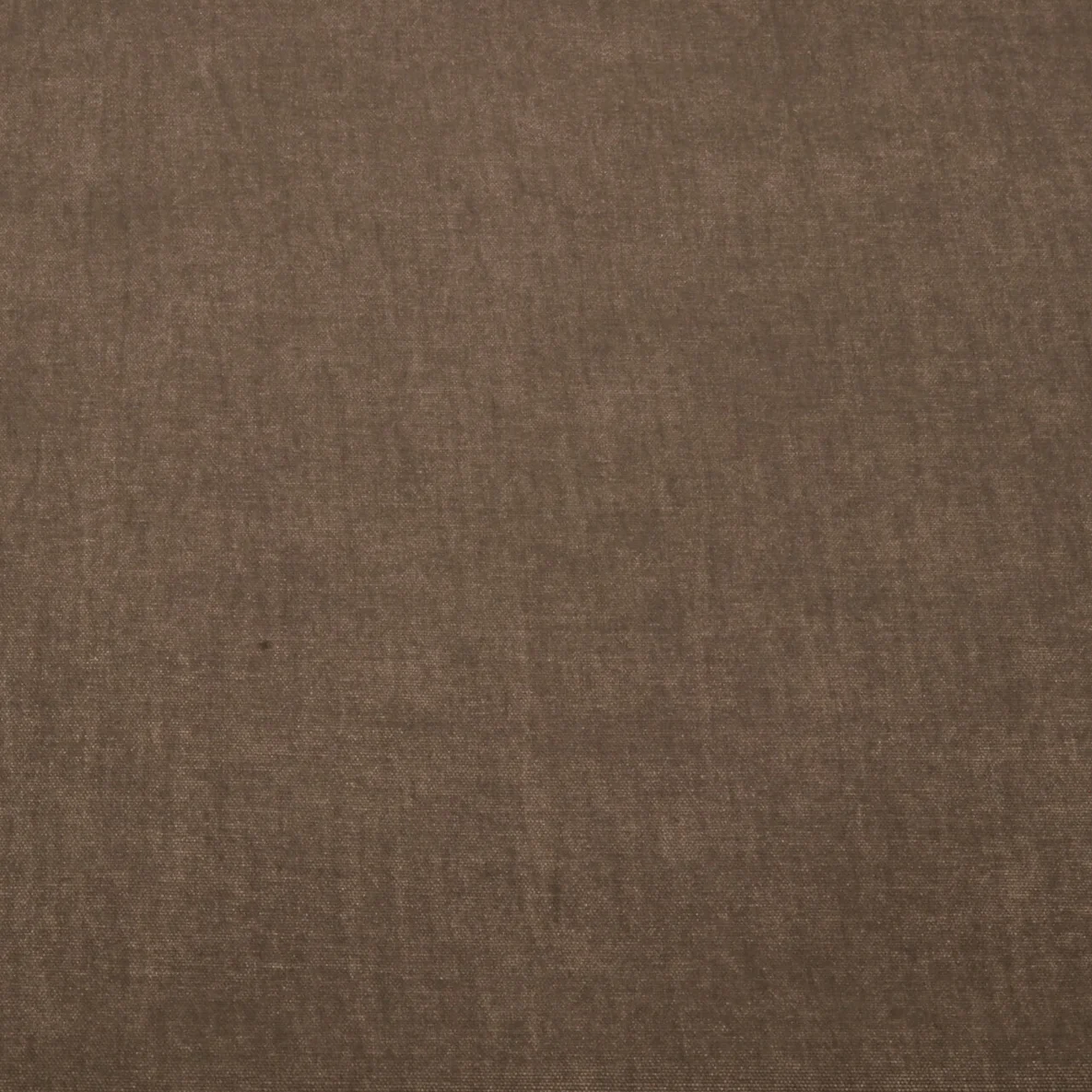 Canvas Vorgewaschen Uni Melange Braun