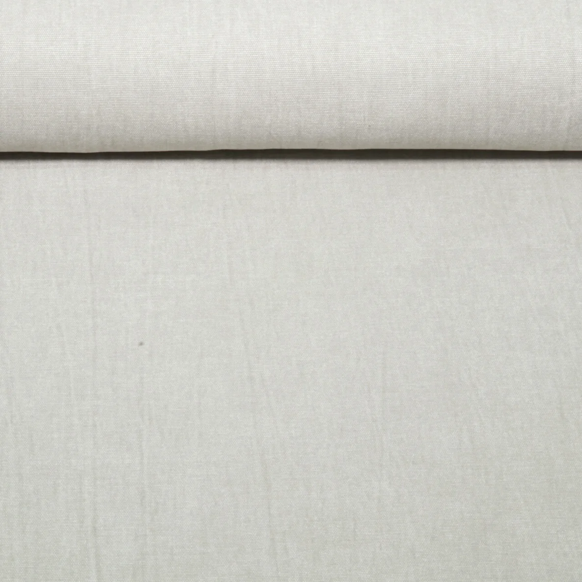 Canvas Vorgewaschen Uni Melange Kiesel