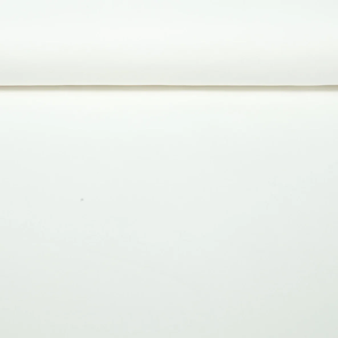 Canvas Vorgewaschen Uni Melange Off White