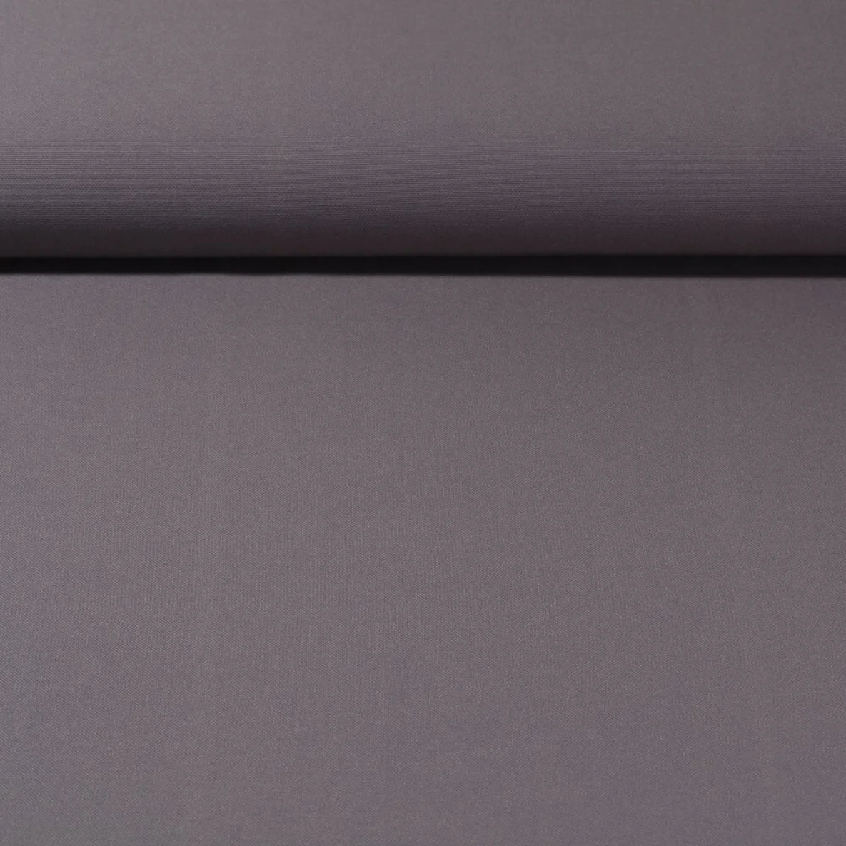 Canvas Vorhangstoff Uni Dunkelgrau