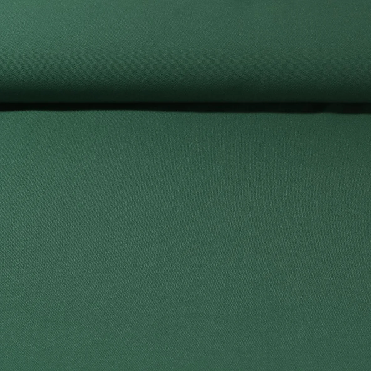 Canvas Vorhangstoff Uni Tannengrün