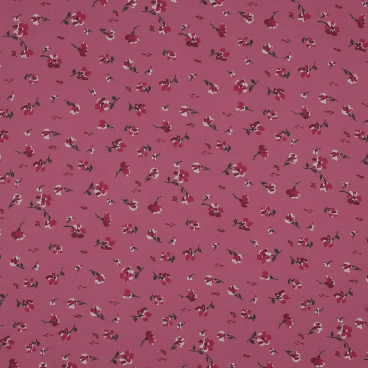 Chiffon Blumen Rosa Pink