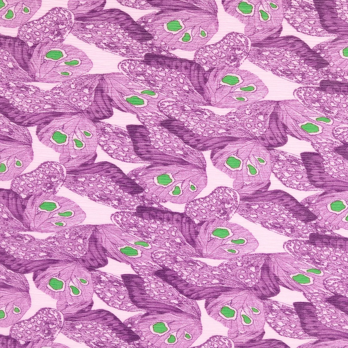 Chiffon Plissee Schmetterlinge Lila