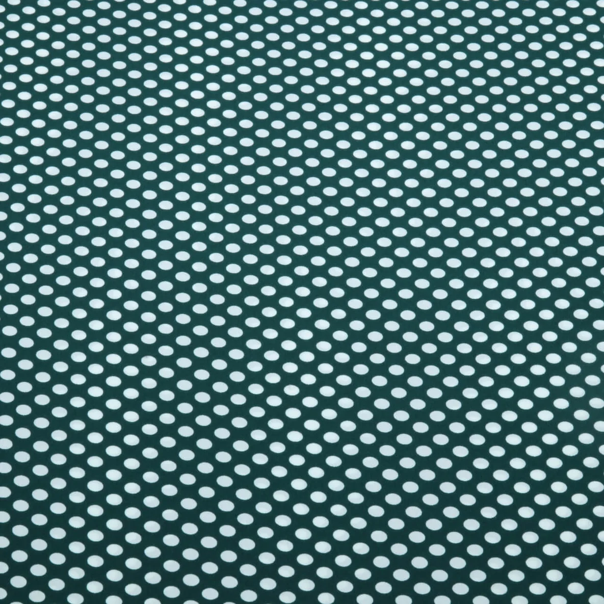 Chiffon Punkte Polka Dots Grün Weiß