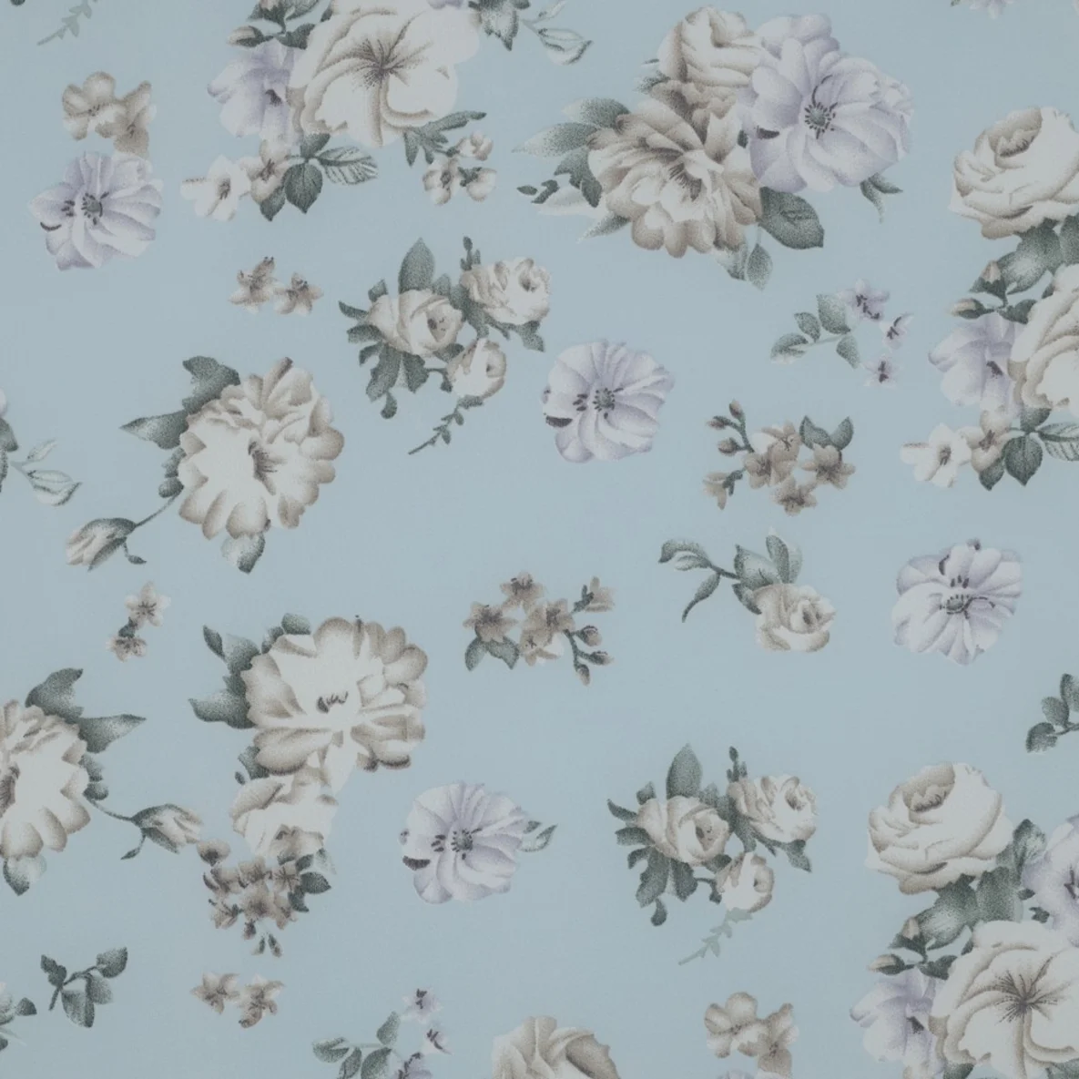 Chiffon Rosen Hellblau