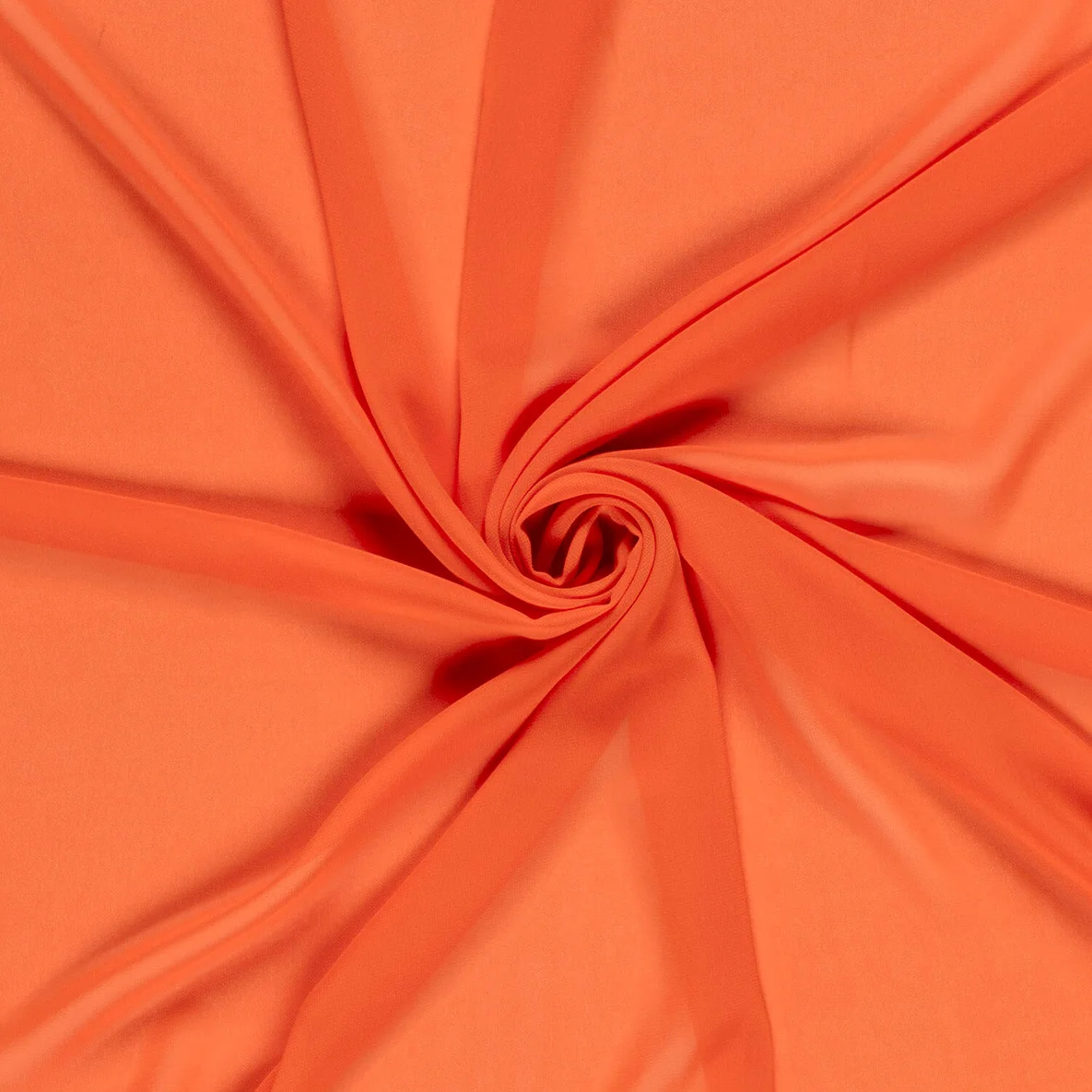 Chiffon Uni Orange