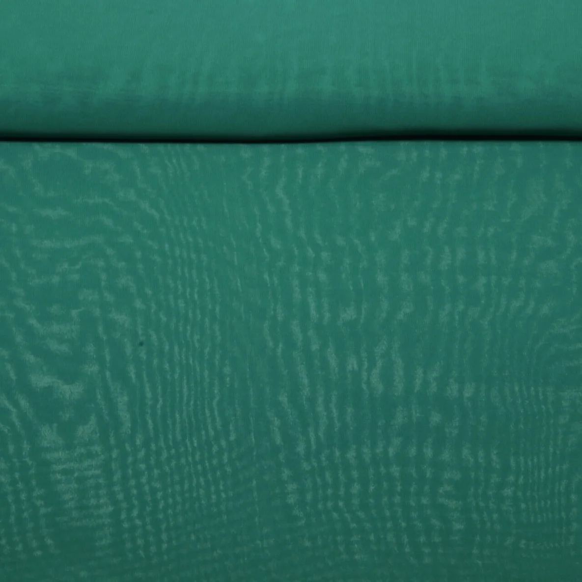 Chiffon Uni Petrolgrün