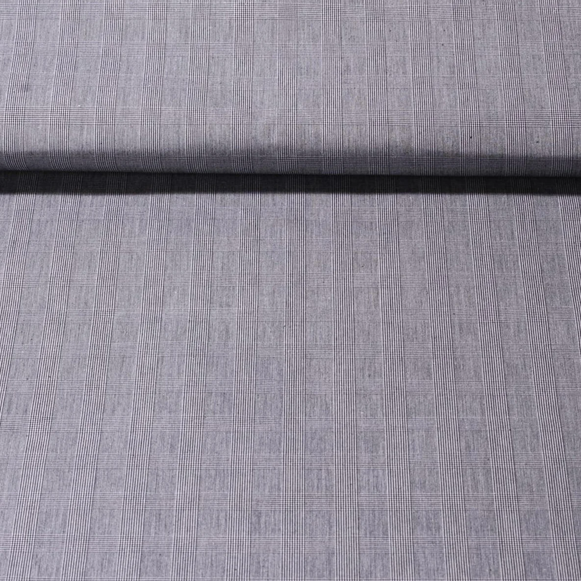 Dry Oilskin Light Prince Of Wales Tartan Grau