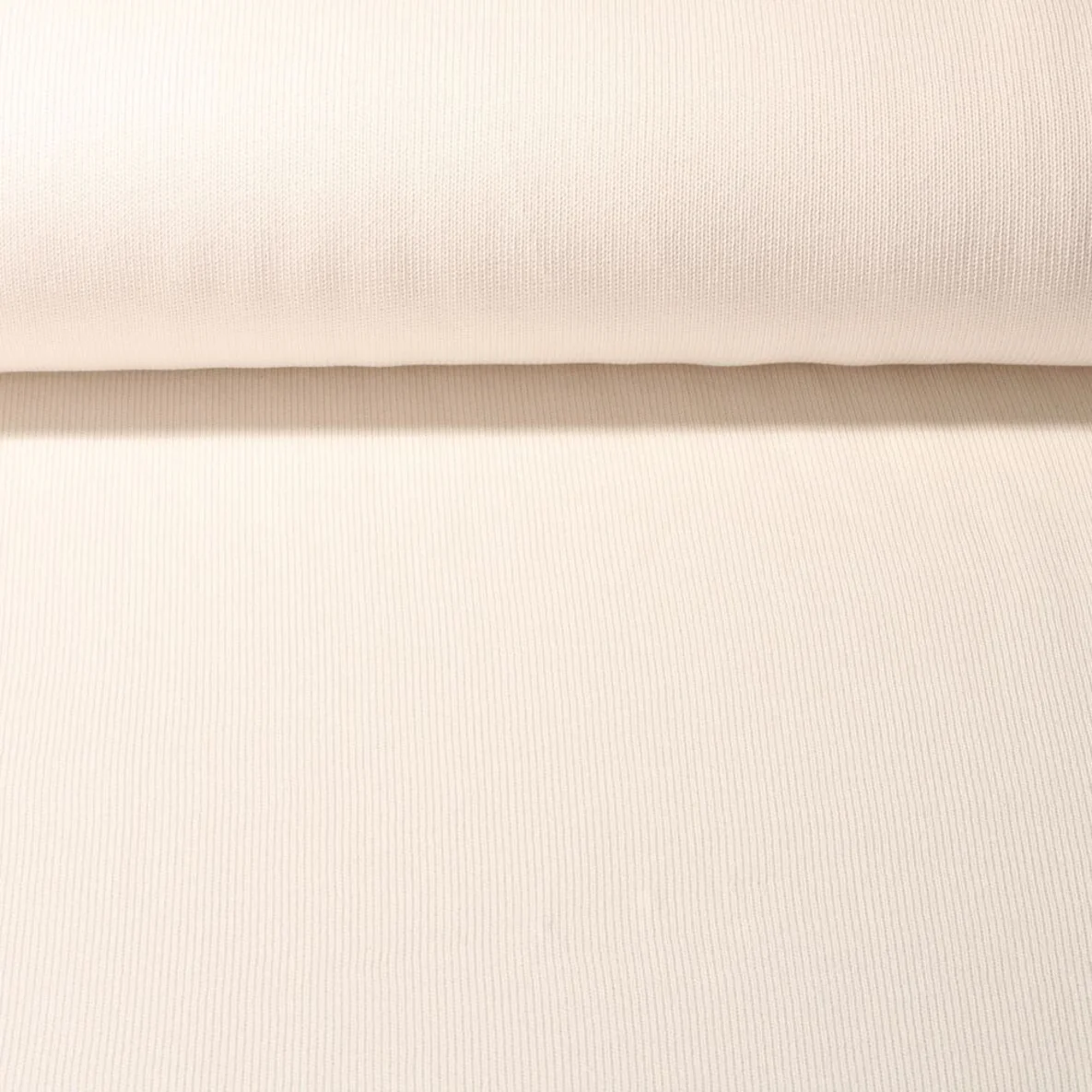 Feinstricksweat Ecru