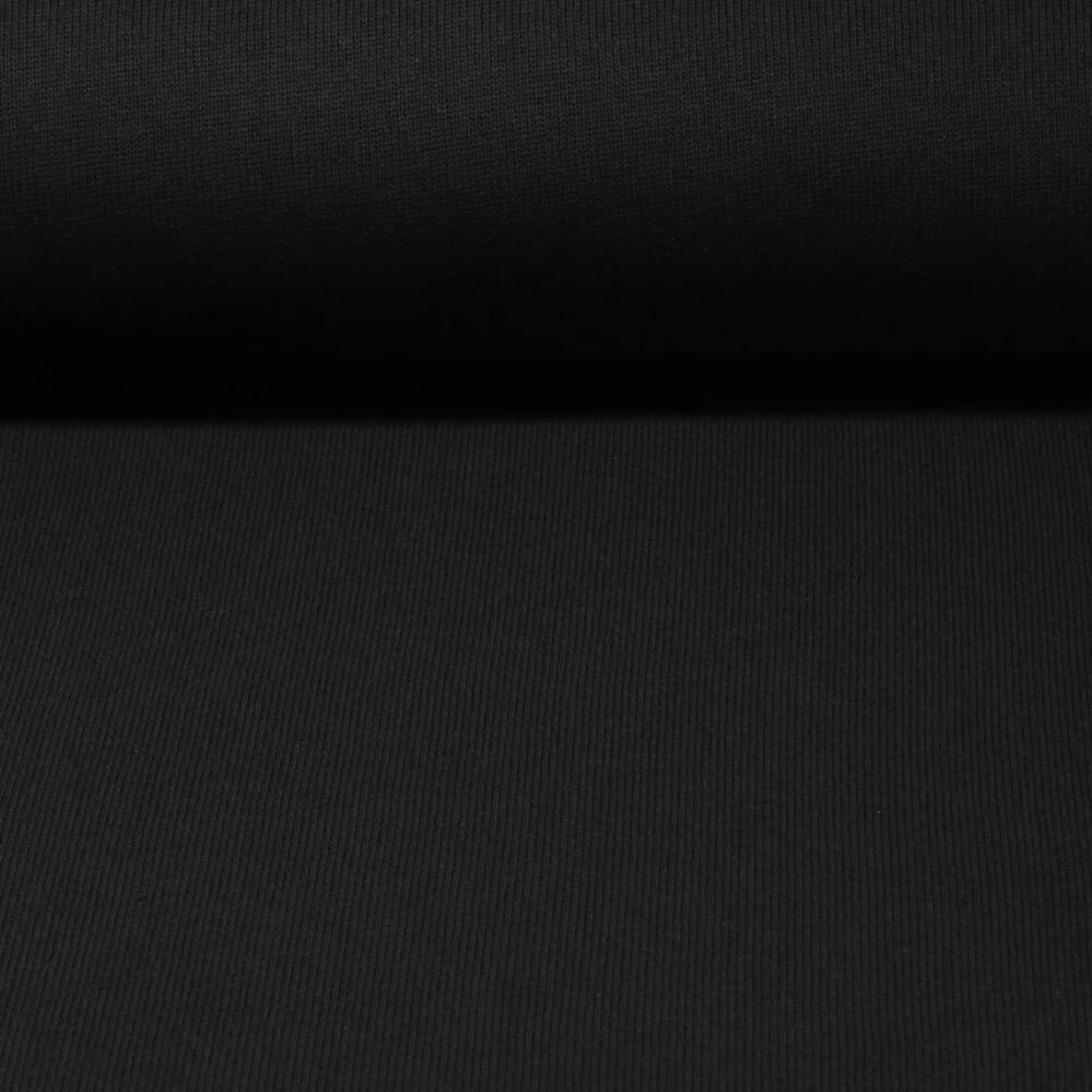 Feinstricksweat Schwarz