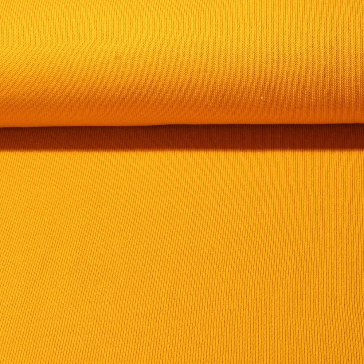 Feinstricksweat Senfgelb