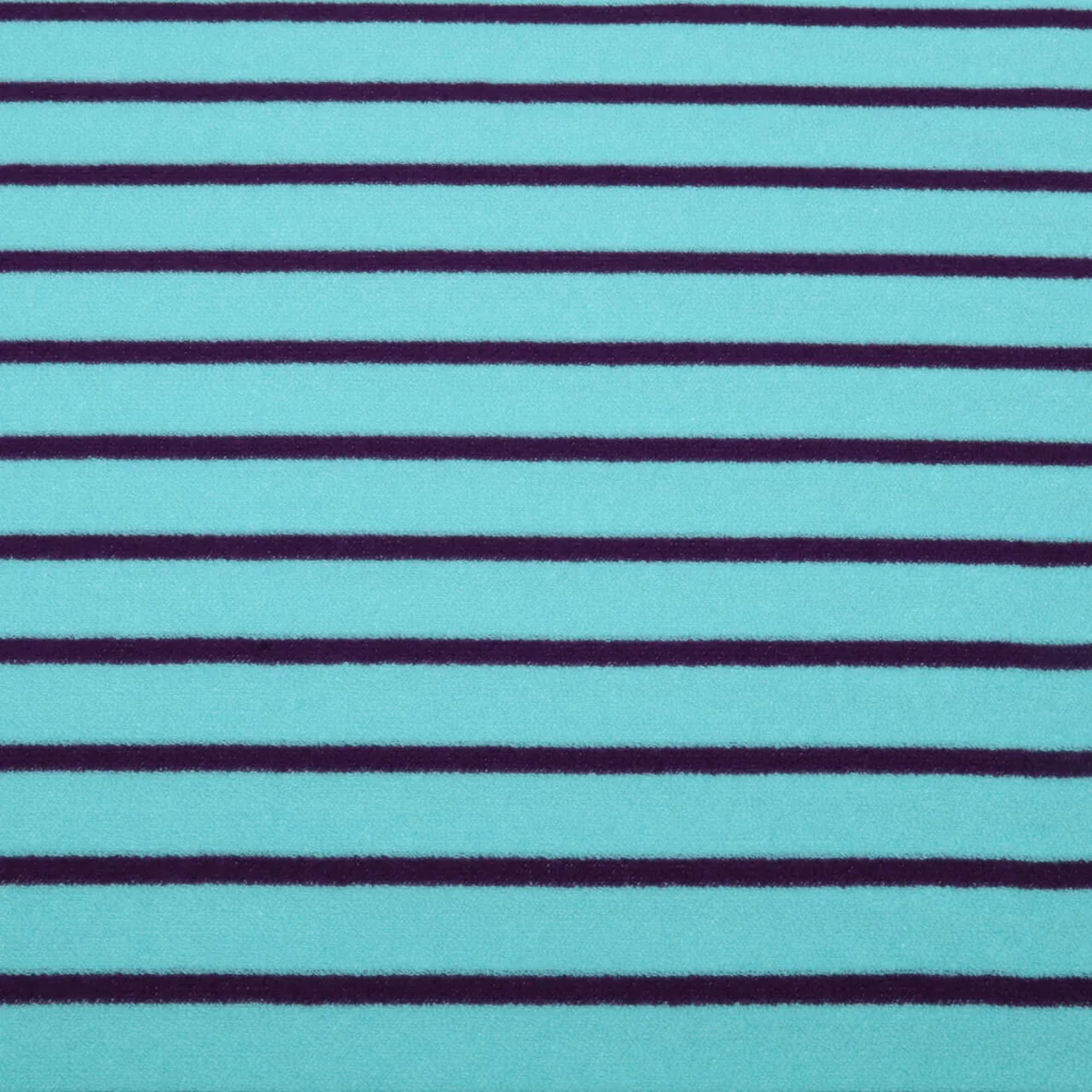 Frottee Jersey Hamburger Liebe Streifen Aqua Lila