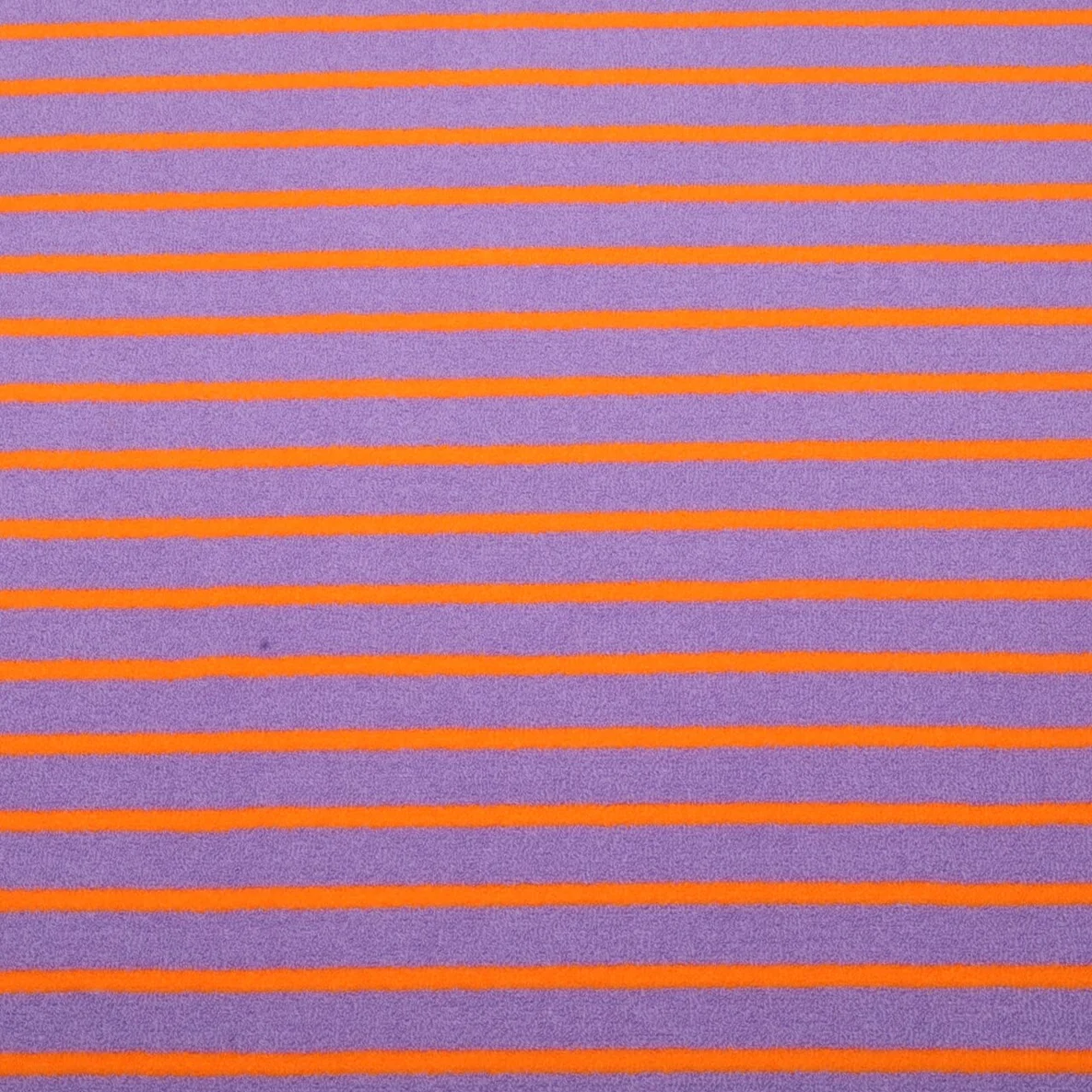 Frottee Jersey Hamburger Liebe Streifen Lavendel Orange