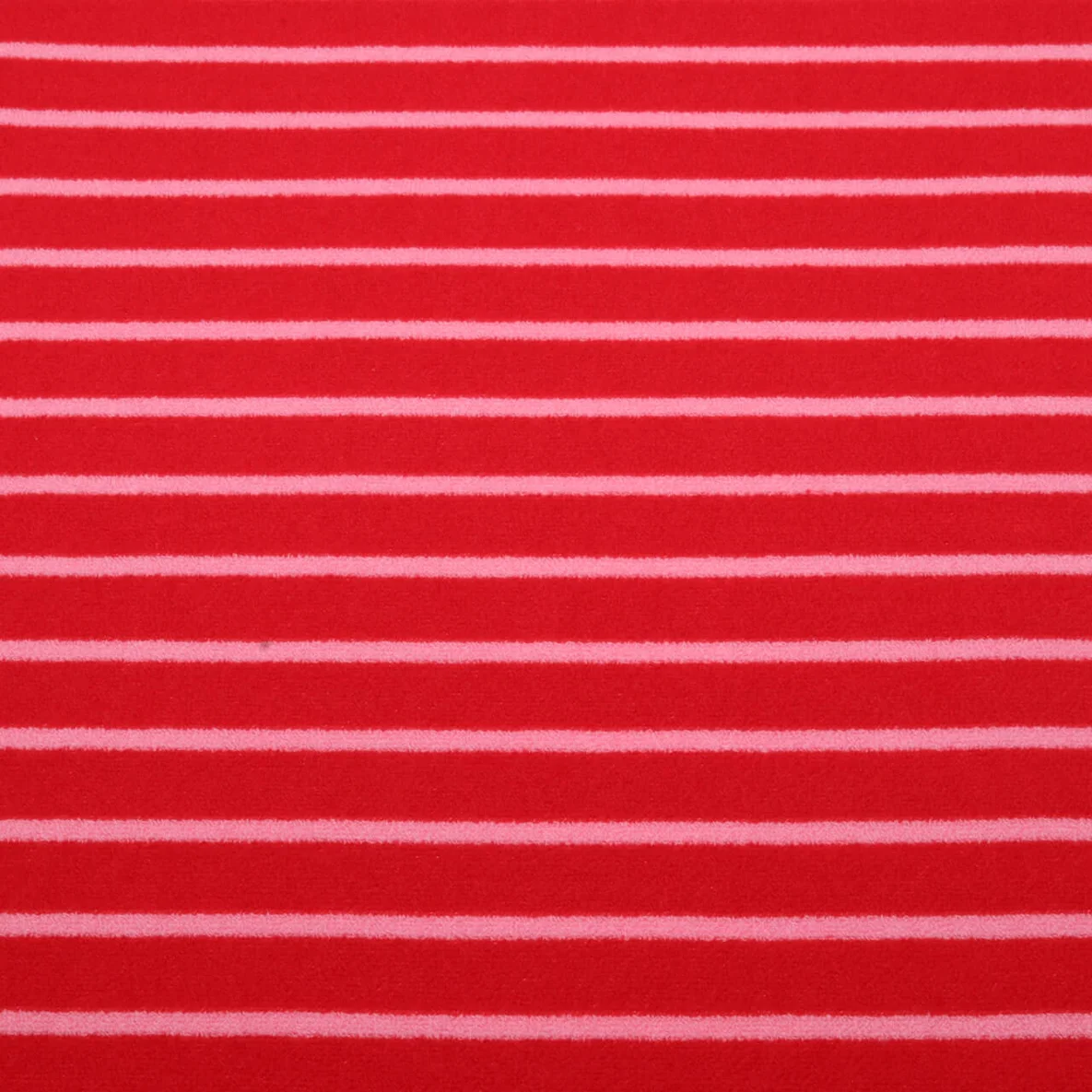 Frottee Jersey Hamburger Liebe Streifen Rot Rosa