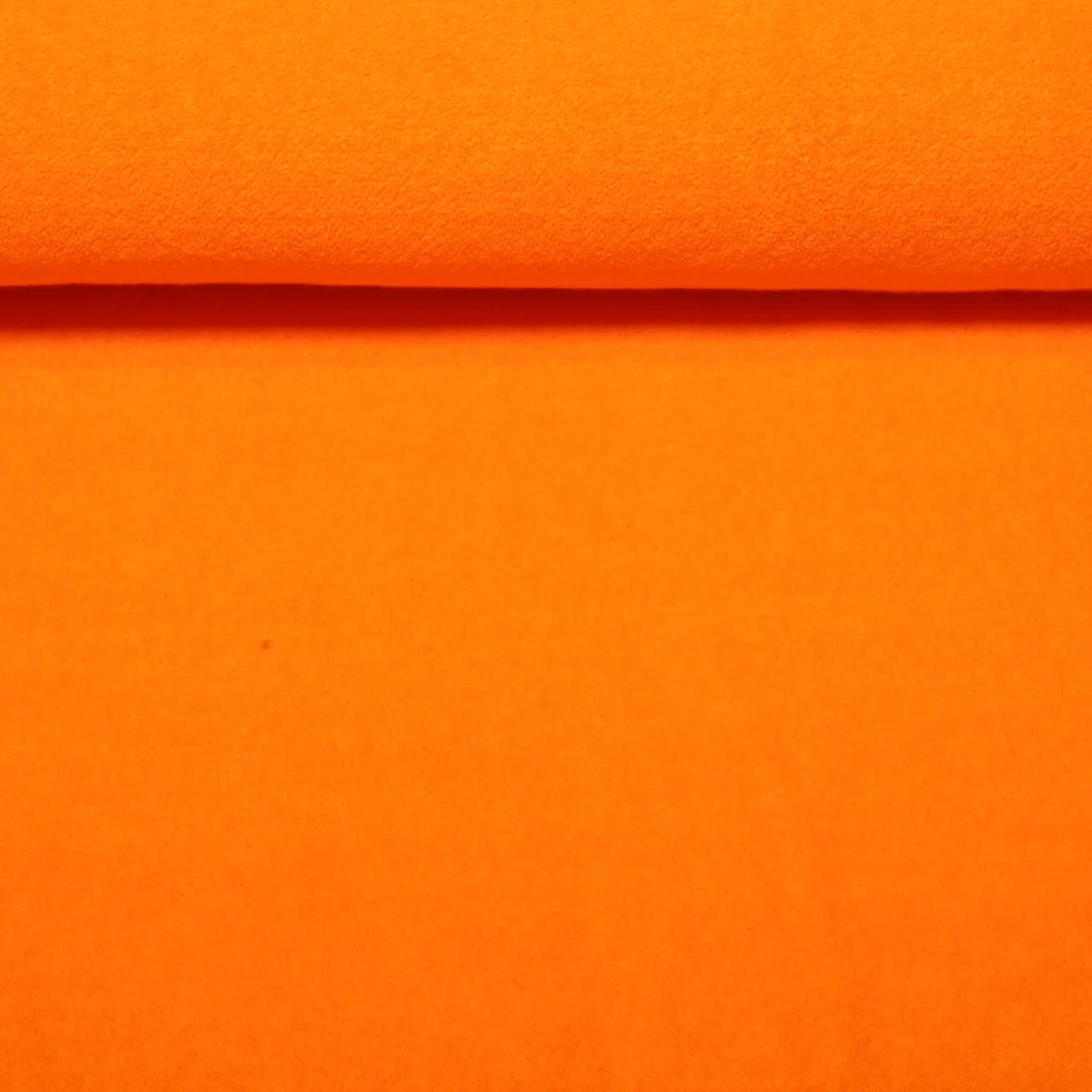 Frottee Jersey Hamburger Liebe Uni Orange