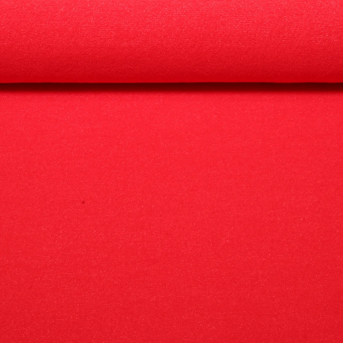 Frottee Jersey Hamburger Liebe Uni Rot