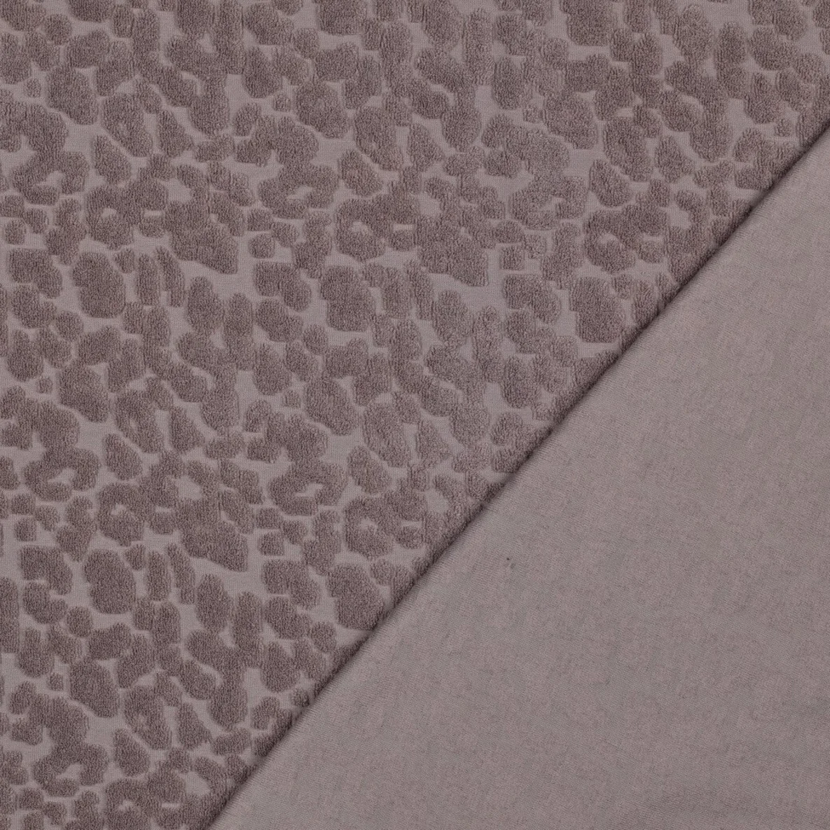 Frottee Jersey Leo Mauve