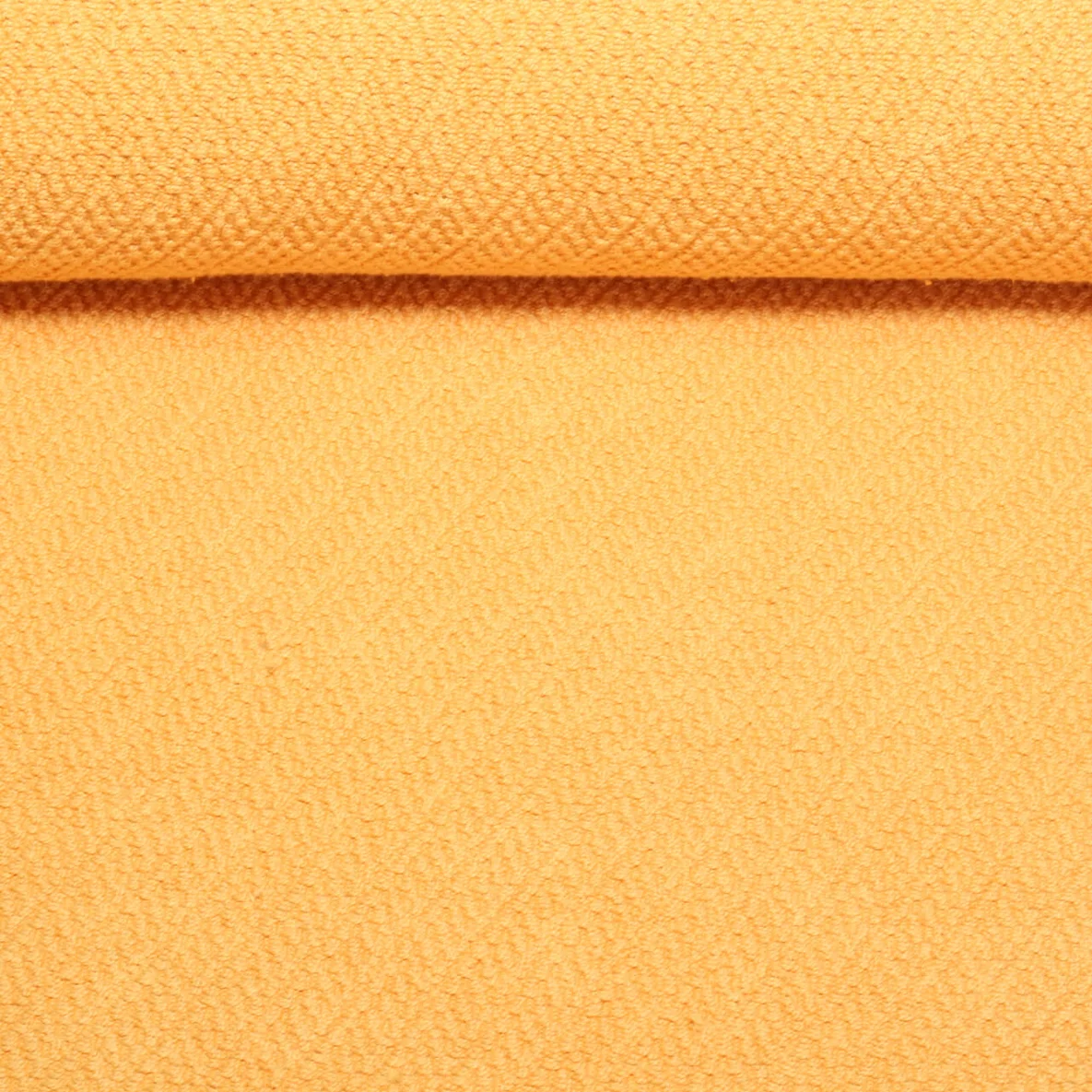 Frottee Strickjersey Uni Gelb