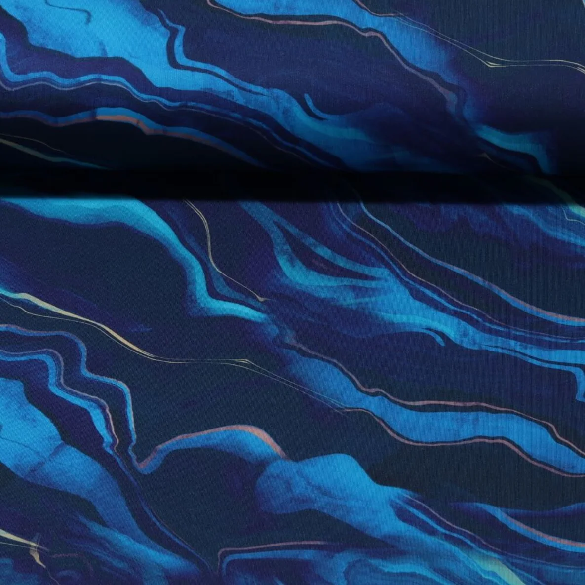 Funktionsjersey Abstrakt Blau