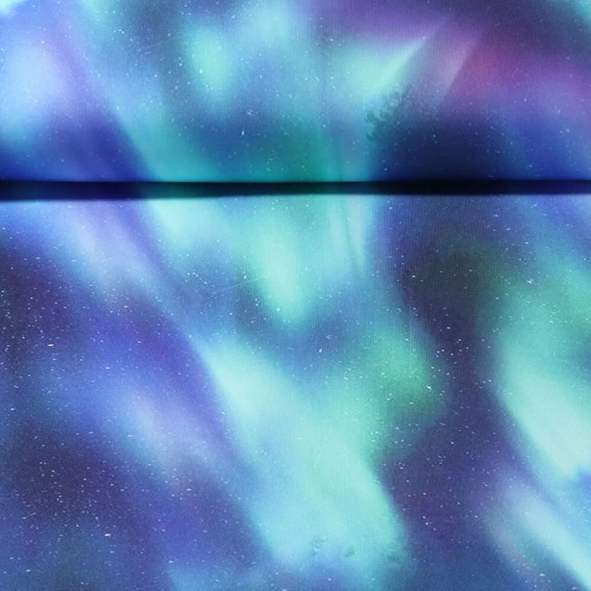 Funktionsjersey Polarlichter Blau