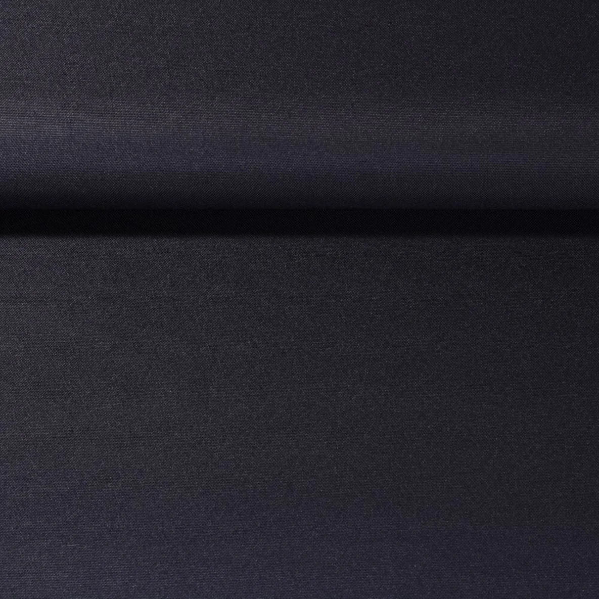 Funktionsstoff "Bo" Beschichtet Uni Schwarz