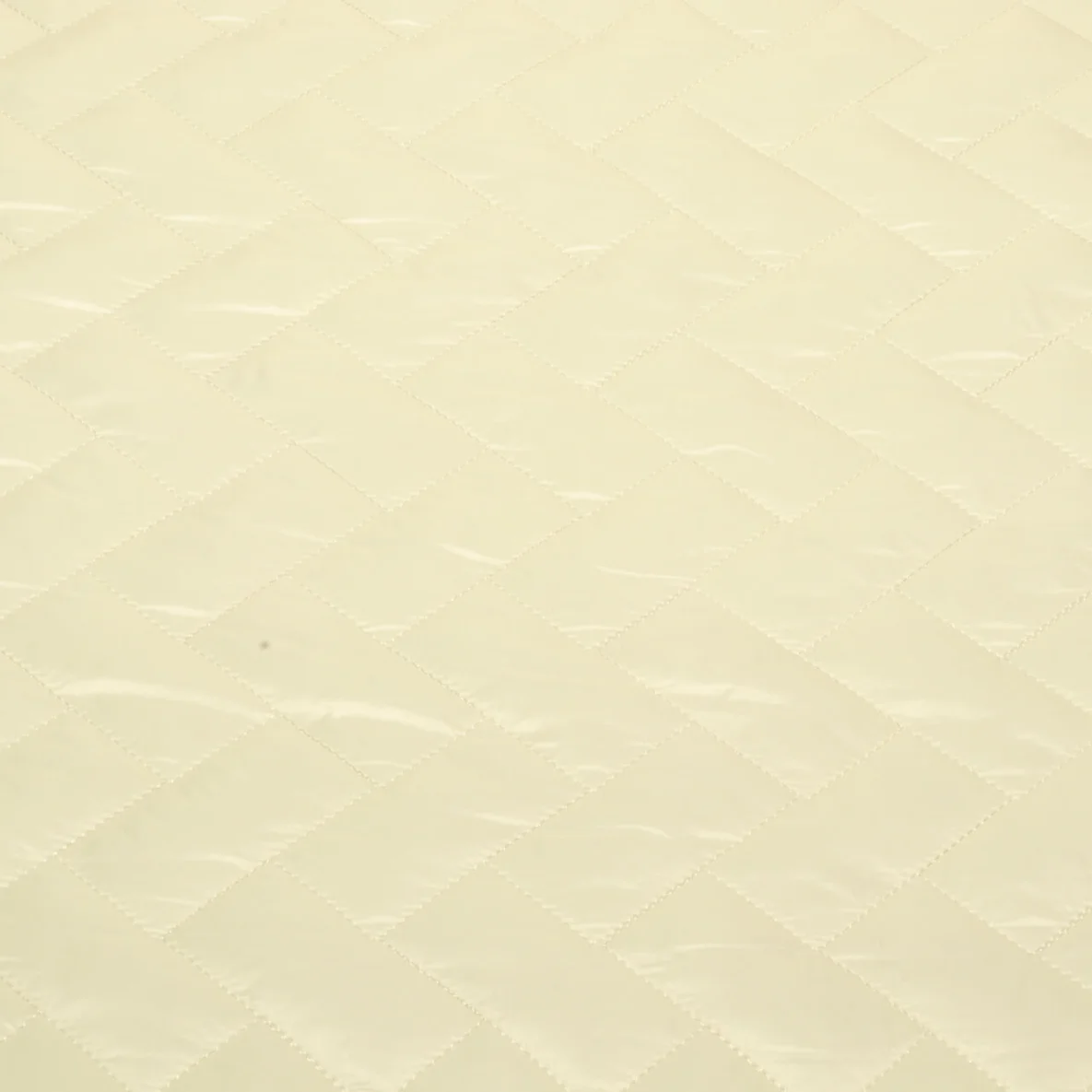 Gesteppter Jackenstoff Geflochten Uni Creme