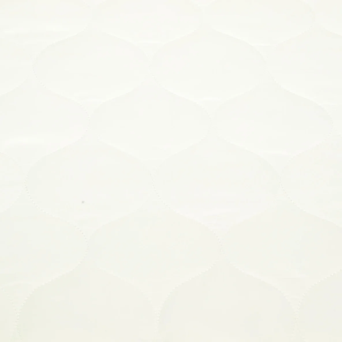 Gesteppter Jackenstoff - Weiß Wattiert