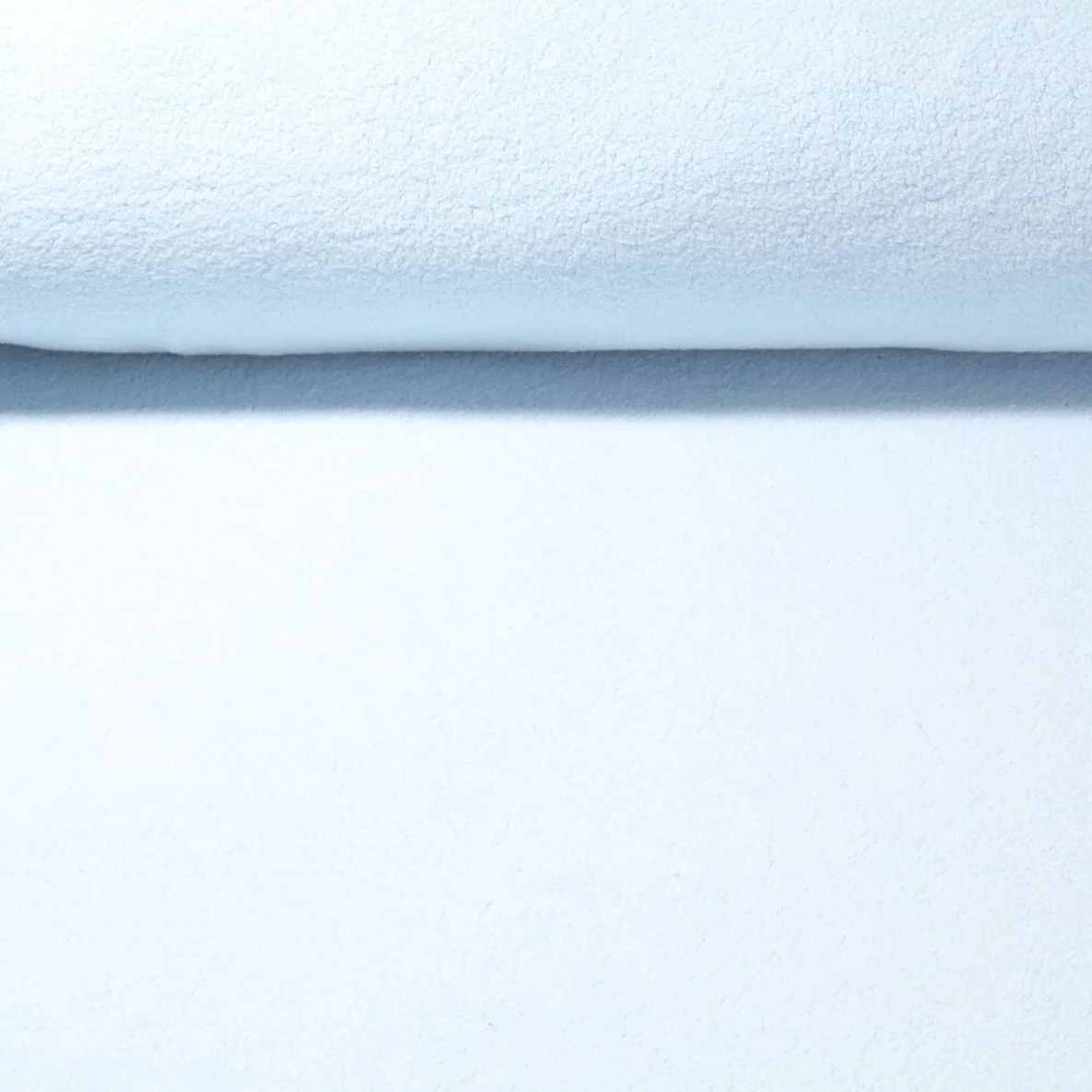 Glattes Teddyfleece "Matilda" Uni Hellblau