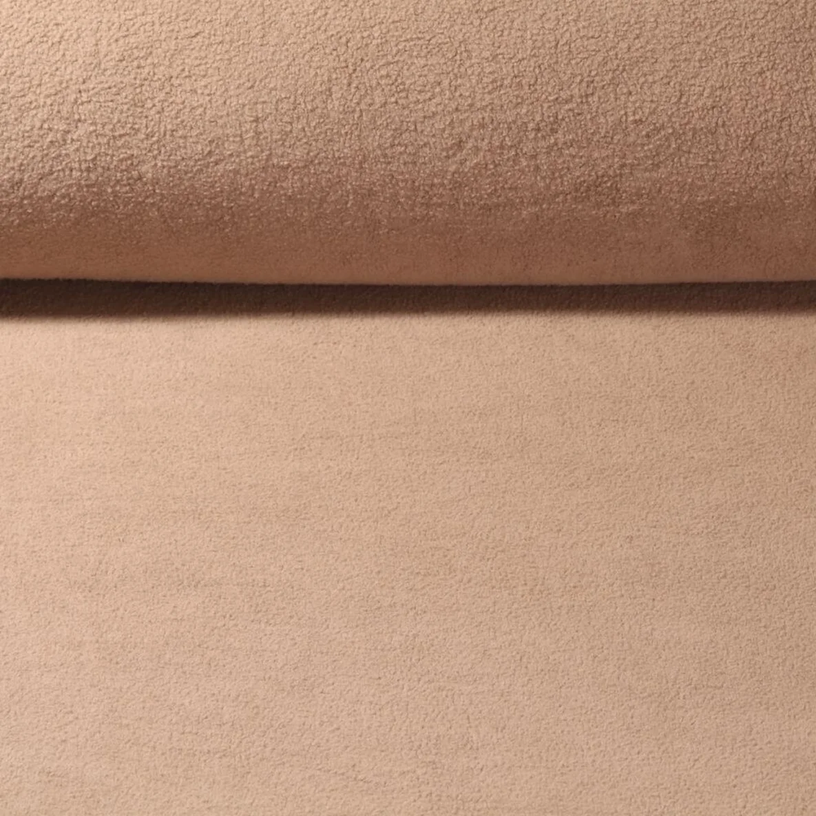 Glattes Teddyfleece "Matilda" Uni Hellbraun