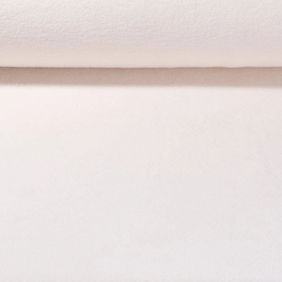 Glattes Teddyfleece "Matilda" Uni Offwhite