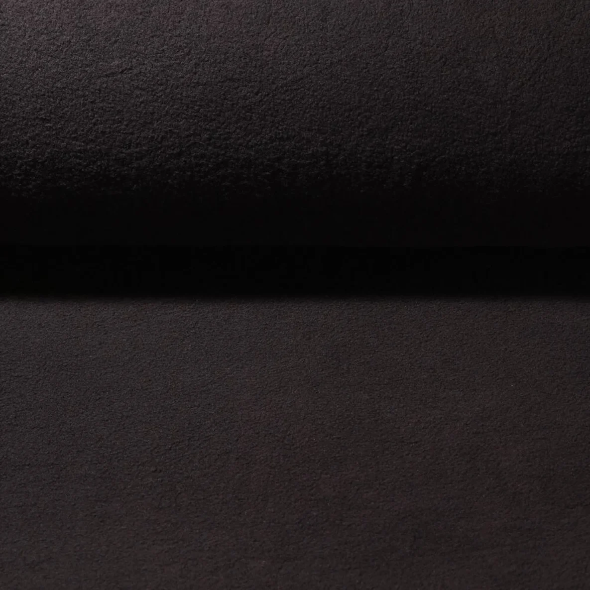 Glattes Teddyfleece "Matilda" Uni Schwarz