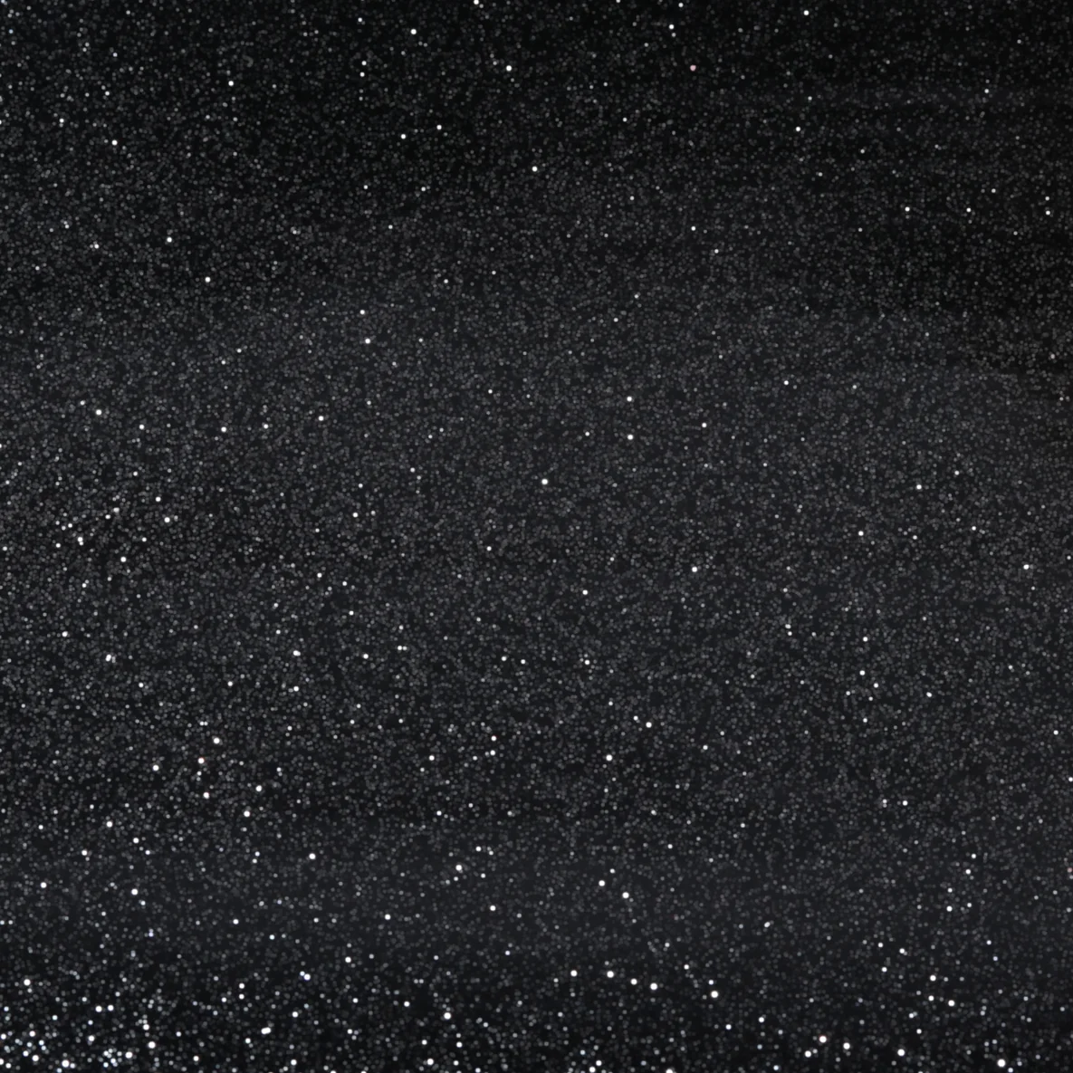 Glitzer Vinyl Soft Schwarz