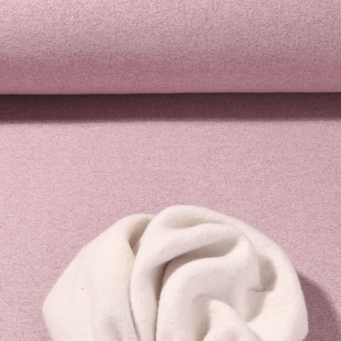 Glitzersweat "Emma" Helllila Melange