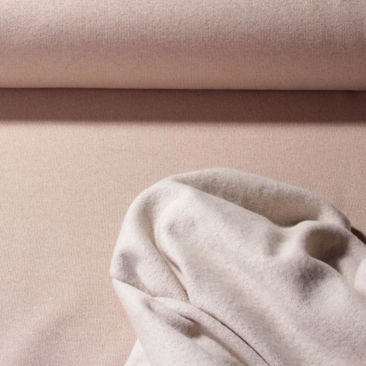 Glitzersweat "Emma" Sand Melange