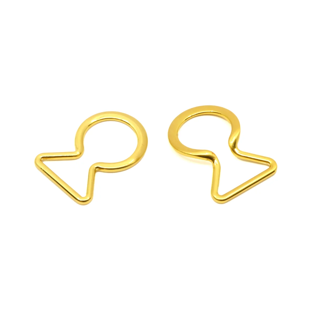 Gürtelschnalle Design 25mm Gold