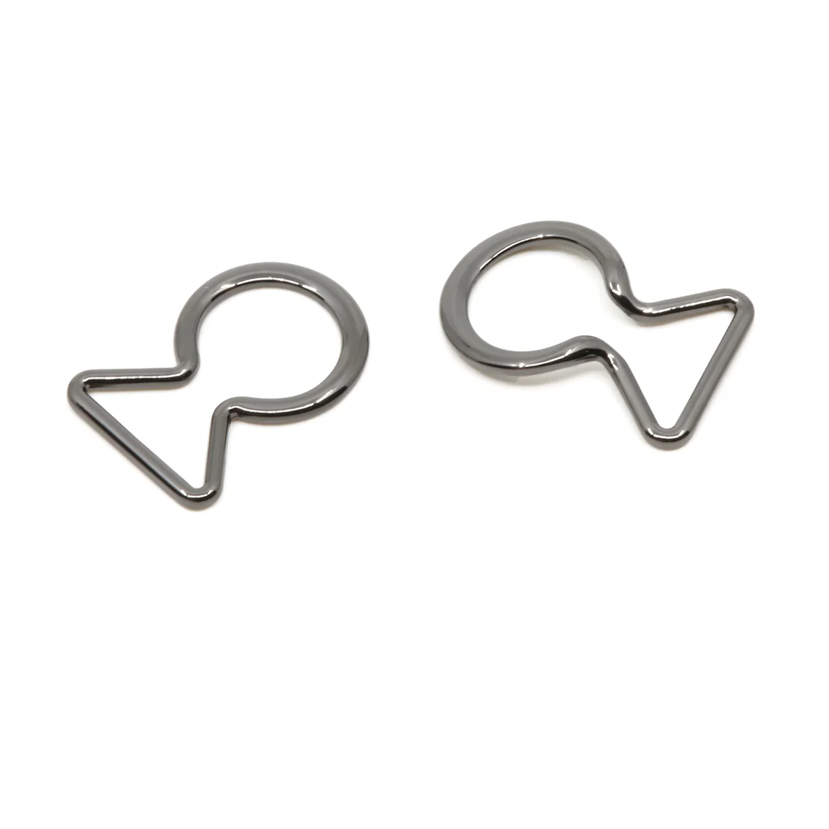 Gürtelschnalle Design 25mm Gunmetal
