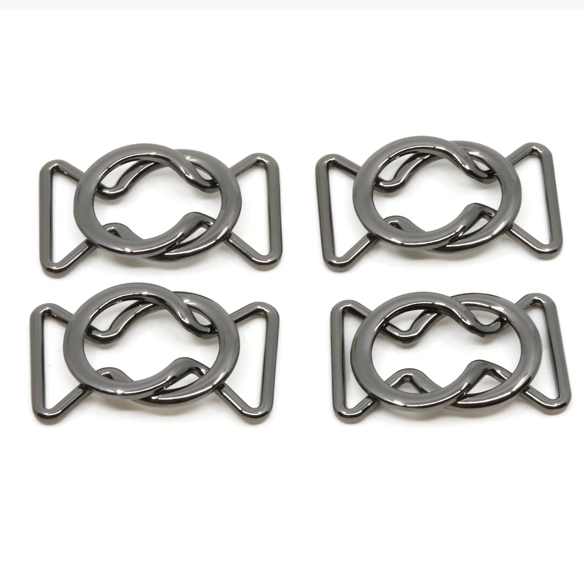 Gürtelschnalle Design 25mm Gunmetal