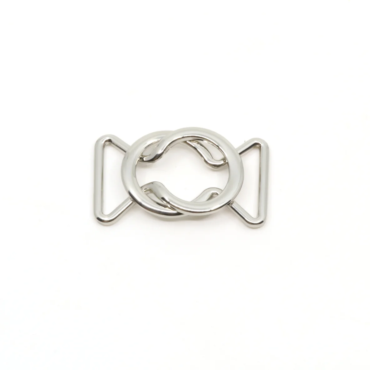 Gürtelschnalle Design 25mm Silber
