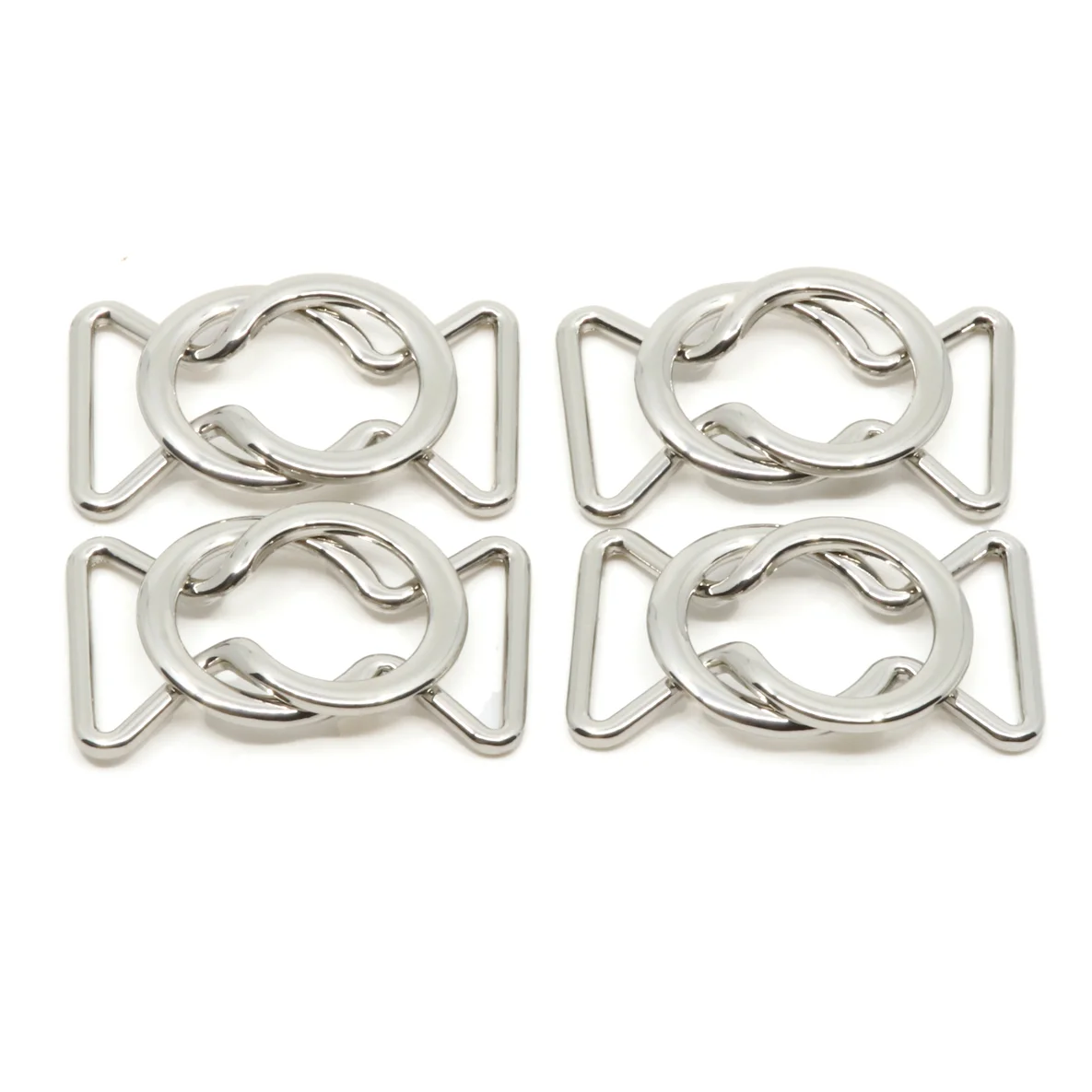Gürtelschnalle Design 25mm Silber